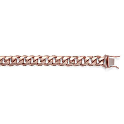 14KT Pink Curb Link 10.5mm