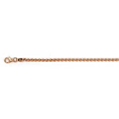 18KT Pink Wheat 2.5mm