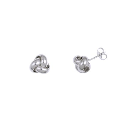 14KT Pink Knot Earrings