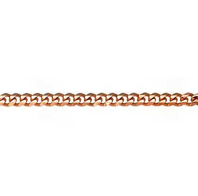 14KT Pink Curb 3.4mm