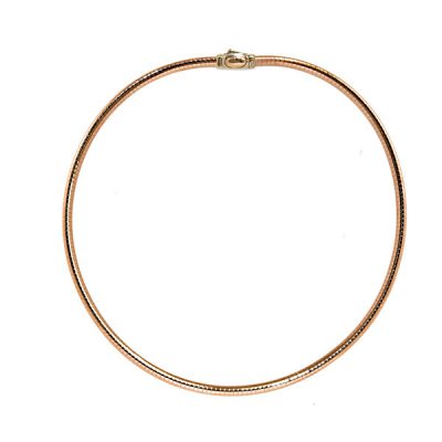 14KTW&P Reversible Omega 4.1mm