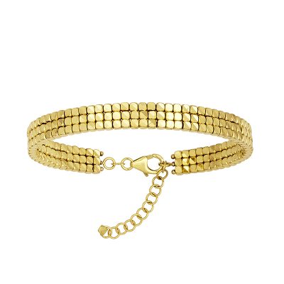 14KT Yellow Bangle 7mm